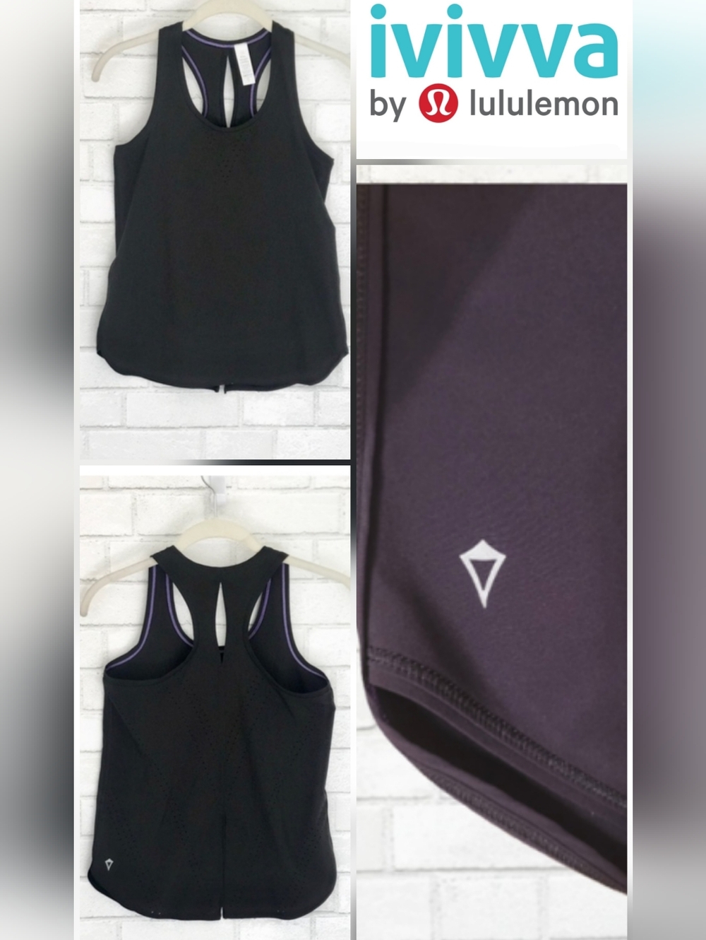 3 For $30😃 Ivivva By Lululemon Sprinter Singlet Racerback Active Tank
